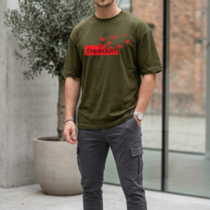Freedom Unisex Oversized T-Shirt – Hip Hop