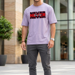 Never giveup Unisex Oversized T-Shirt